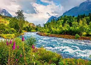 Река Лоелва, Норвегия