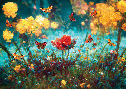 Цветя и пеперуди