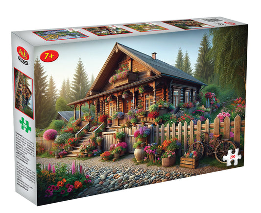 Хижа с цветя