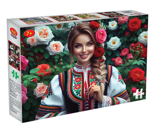 С рози в косите