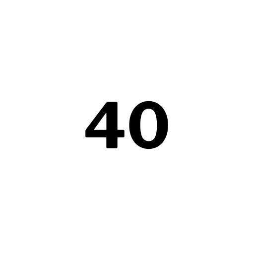 40 елемента